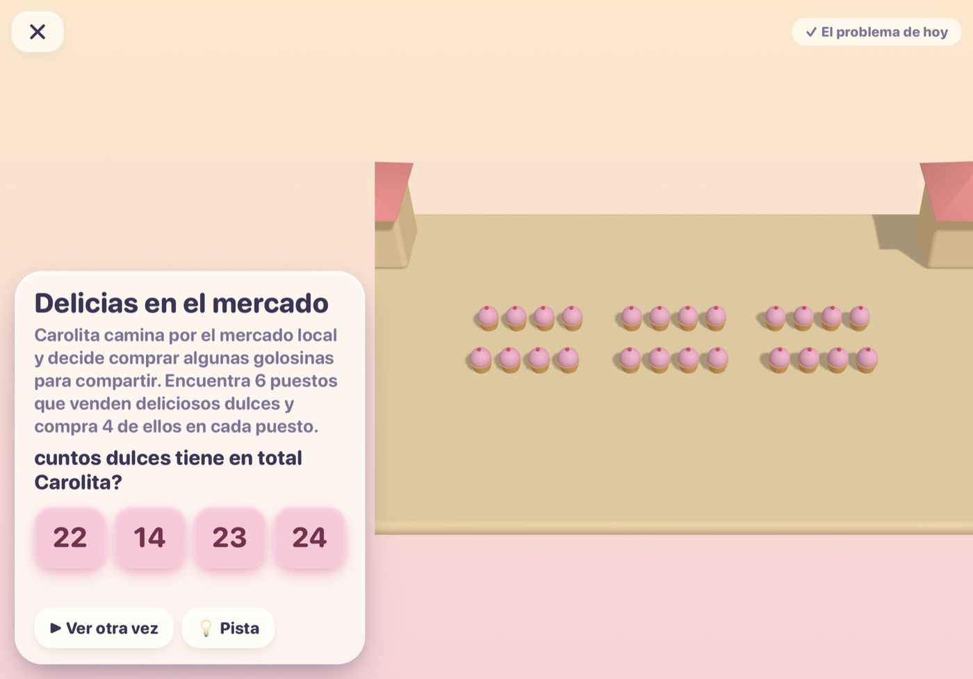Primera versión del problema del día
